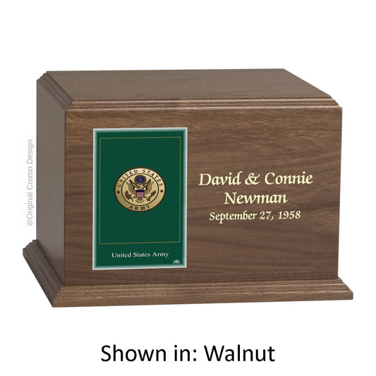 Cromo 1165 Walnut - US Army Emblem