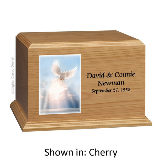 The Cromo 1165 Cherry - White Dove