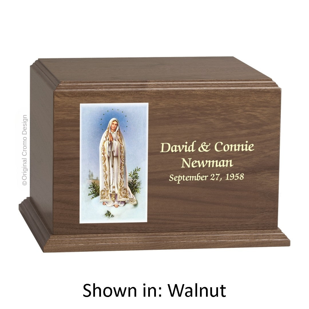 The Cromo 1165 Walnut - Our Lady of Fatima