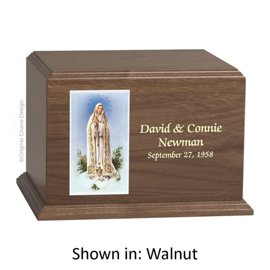 The Cromo 1165 Walnut - Our Lady of Fatima