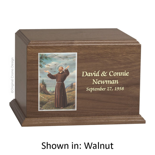 Cromo 1165 Walnut - Saint Francis of Assisi