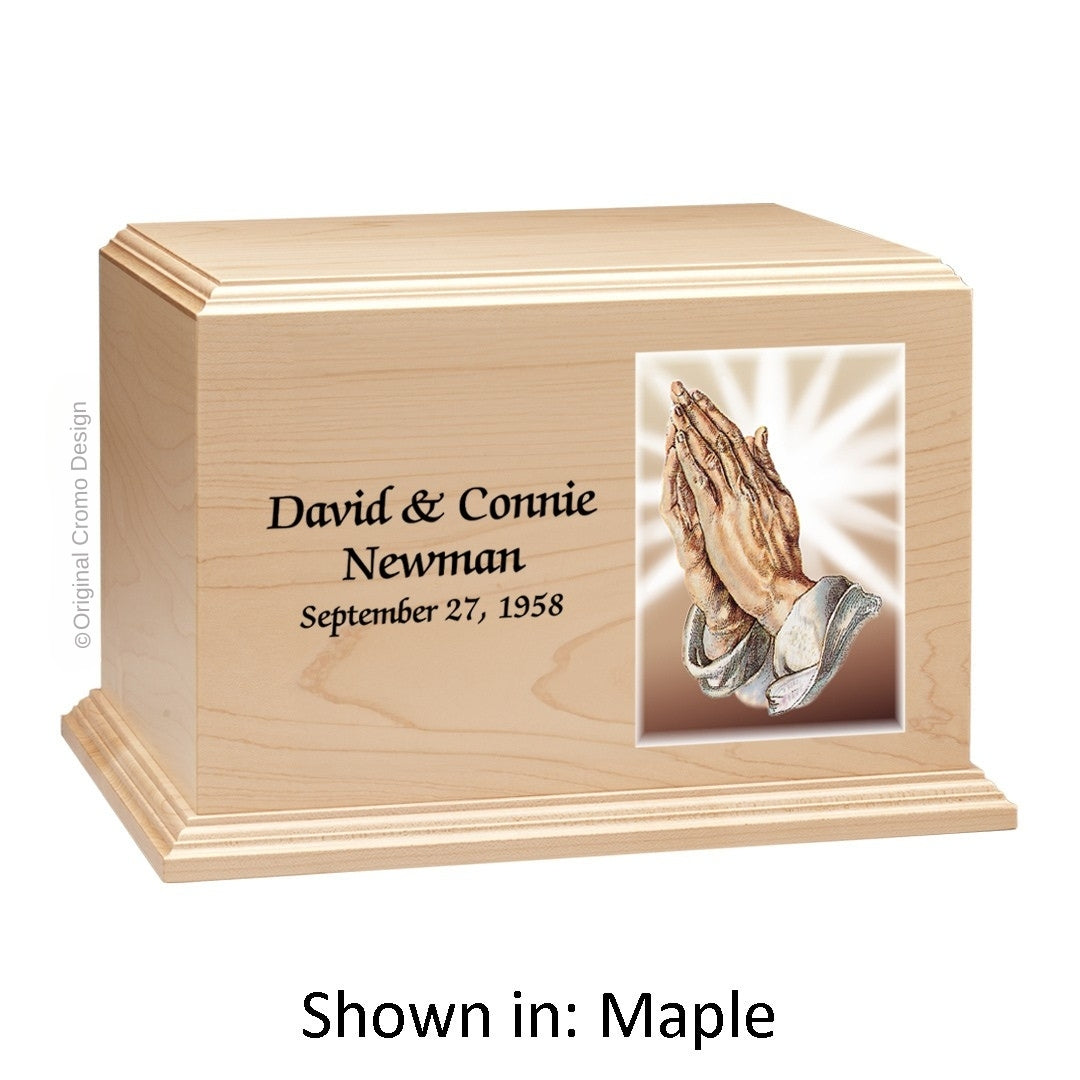 The Cromo 1165 Maple - Praying Hands