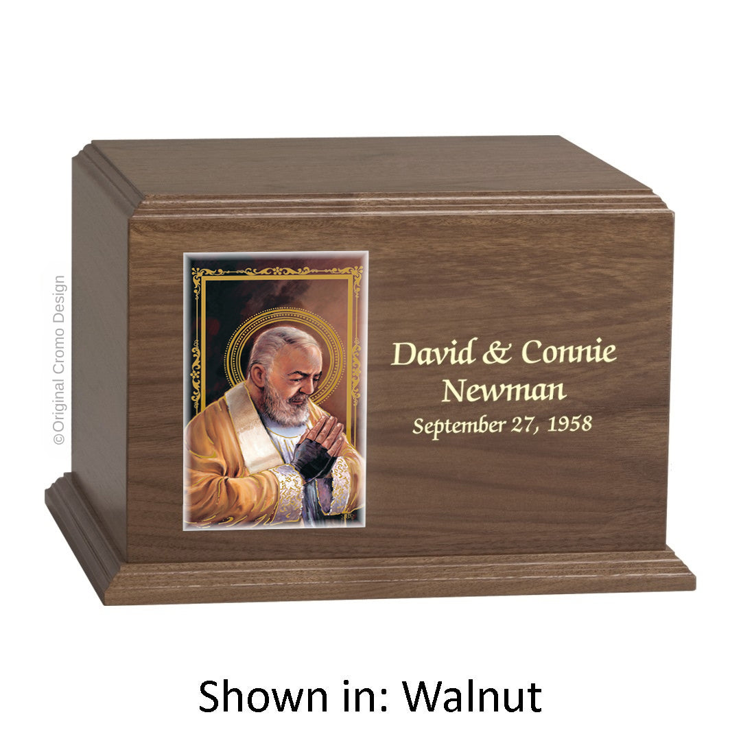 Cromo 1165 Walnut - Saint Pio of Pietrelcina
