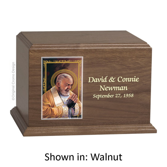 Cromo 1165 Walnut - Saint Pio of Pietrelcina