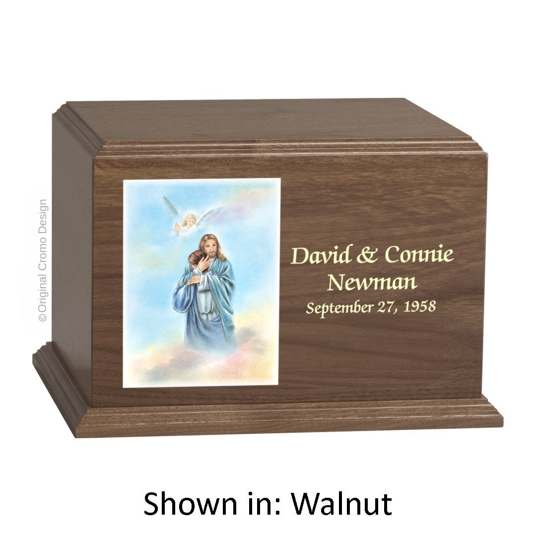 The Cromo 1165 Walnut - Paradise Jesus Hugging