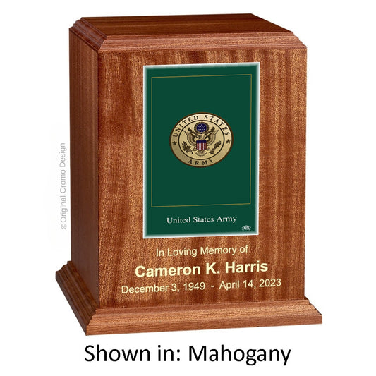 Cromo 1190 Mahogany - US Army Emblem