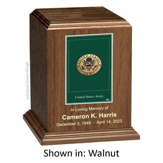 Cromo 1190 Walnut - US Army Emblem