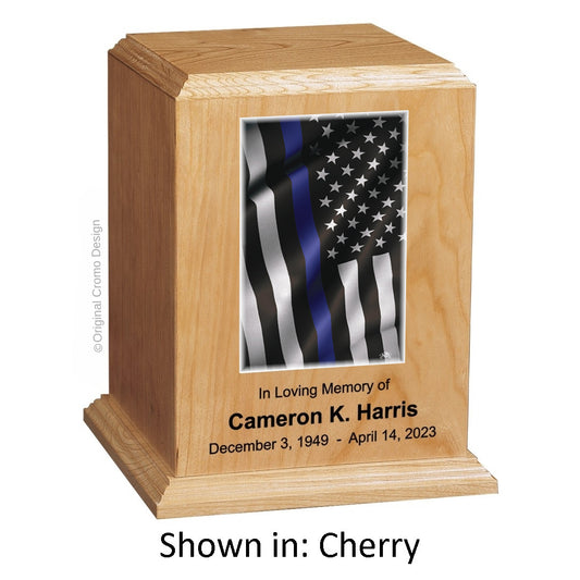 Cromo 1190 Cherry - Thin Blue Line Flag