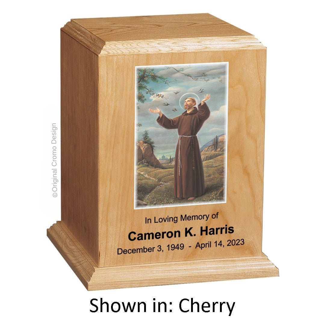 Cromo 1190 Cherry - Saint Francis of Assisi