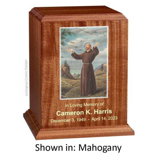 Cromo 1190 Mahogany - Saint Francis of Assisi