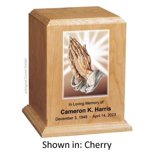 Cromo 1190 Cherry - Praying Hands