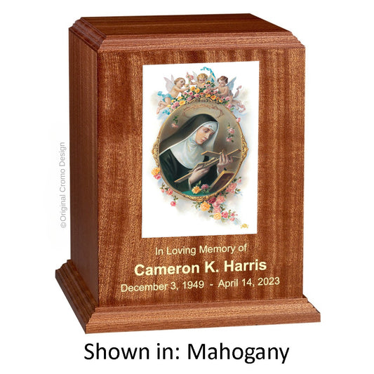 Cromo 1190 Mahogany - Saint Rita of Cascia