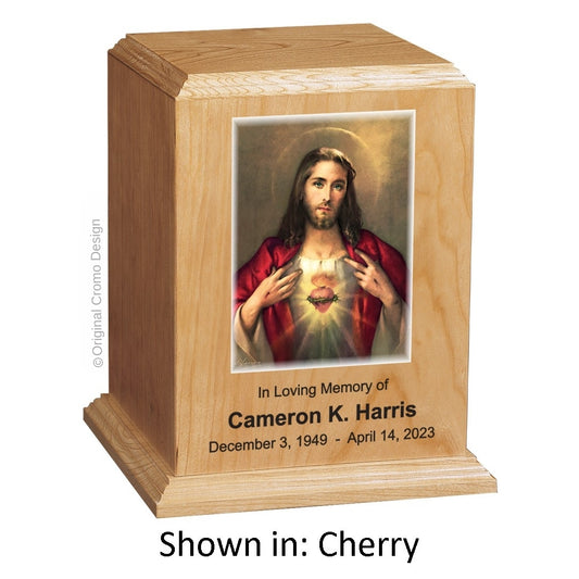 The Cromo 1190 Cherry - Sacred Heart of Jesus