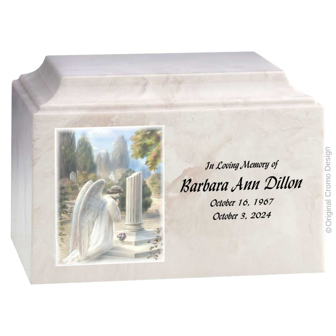 Cromo 1870 White - Praying Angel