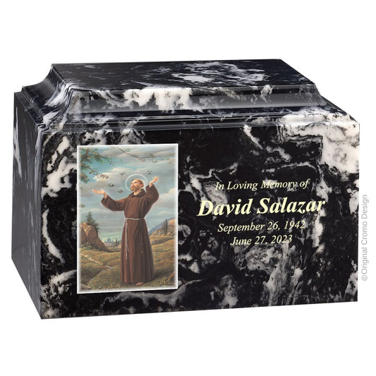Cromo 1870 Black - Saint Francis of Assisi