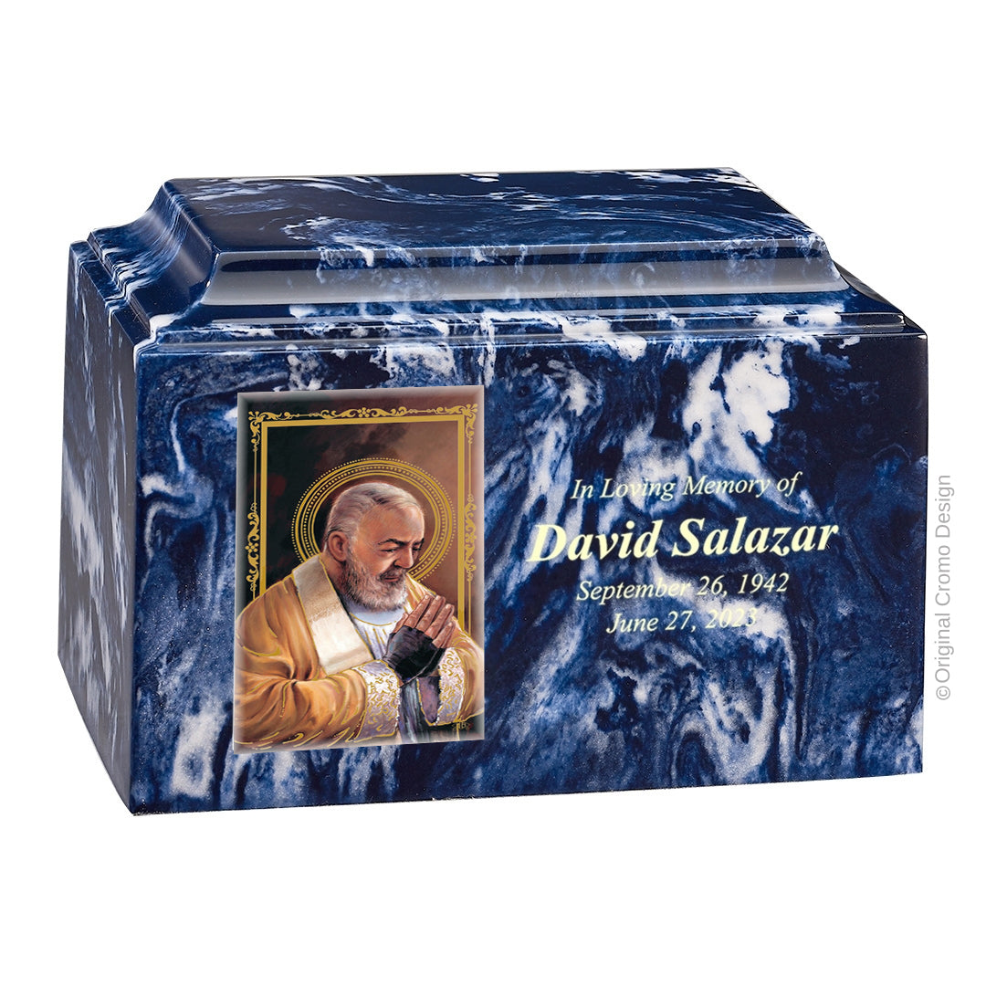 Cromo 1870 Blue - Saint Pio of Pietrelcina