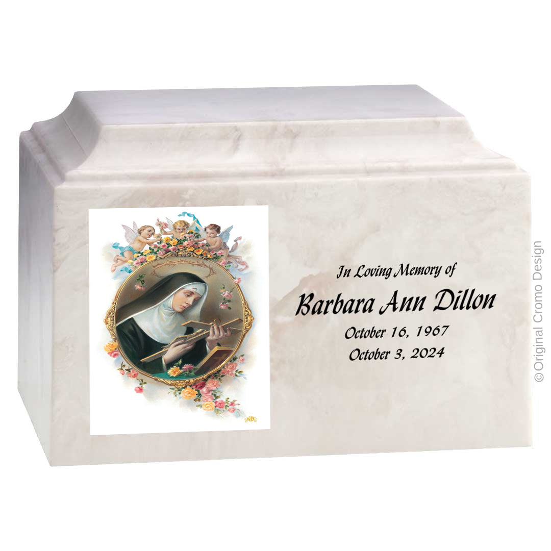 Cromo 1870 White - Saint Rita of Cascia