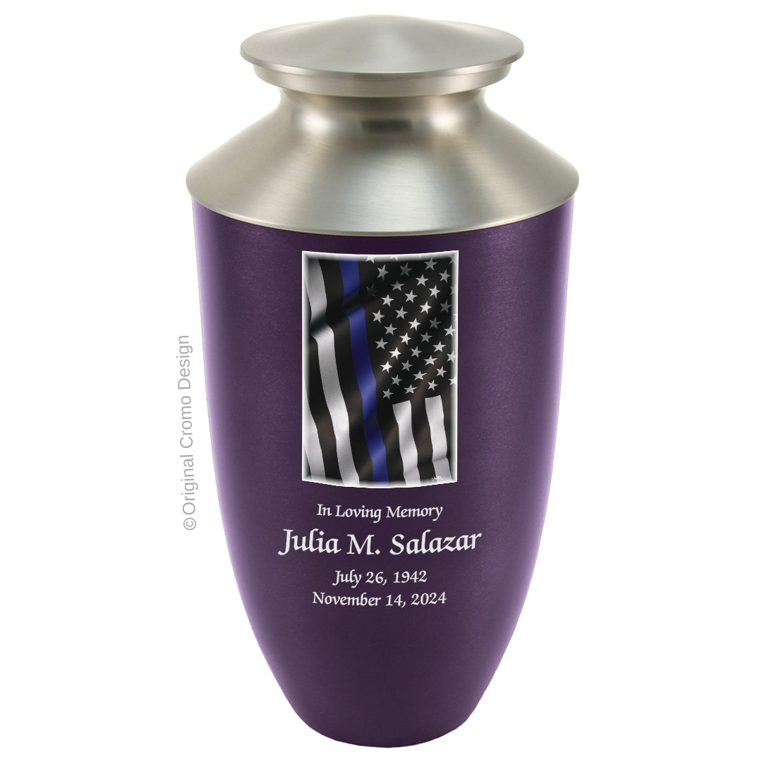 Cromo 1916 Monterey Purple - Thin Blue Line Flag