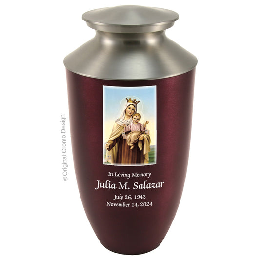 Cromo 1916 Monterey Burgundy - Our Lady of Mt Carmel