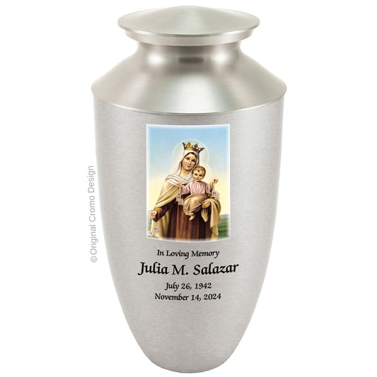 Cromo 1916 Monterey Pewter - Our Lady of Mt Carmel