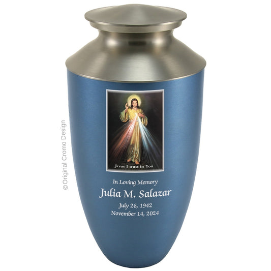 The Cromo 1916 Monterey Blue - Divine Mercy English