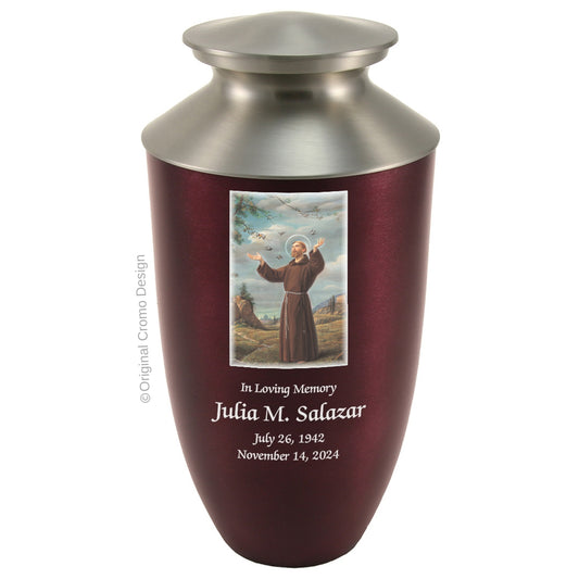 Cromo 1916 Monterey Burgundy - Saint Francis of Assisi