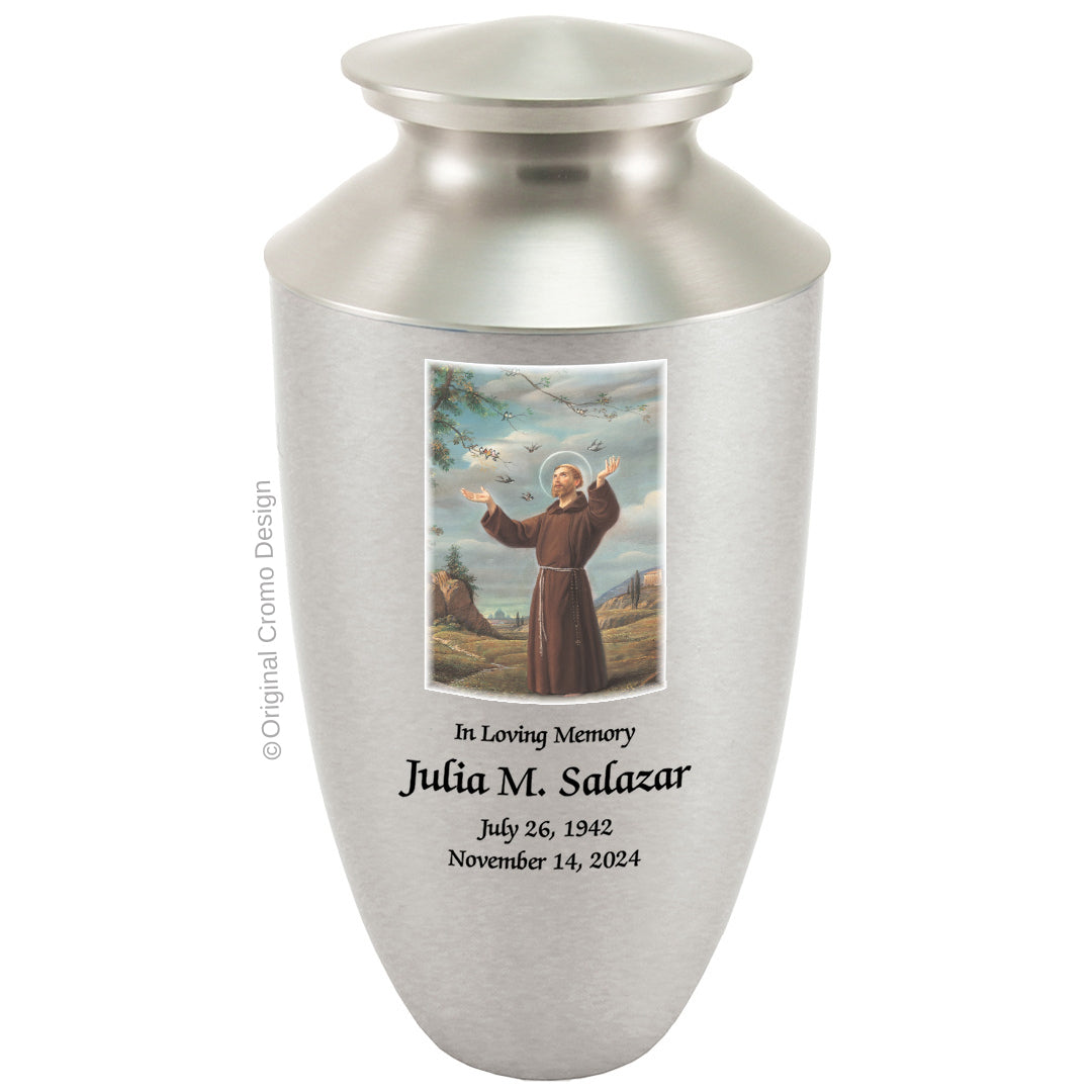 Cromo 1916 Monterey Pewter - Saint Francis of Assisi