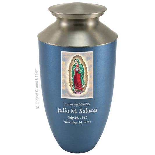 The Cromo 1916 Monterey Blue - Our Lady of Guadalupe English