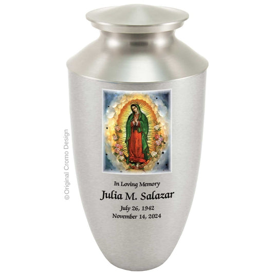 The Cromo 1916 Monterey Pewter - Our Lady of Guadalupe Spanish