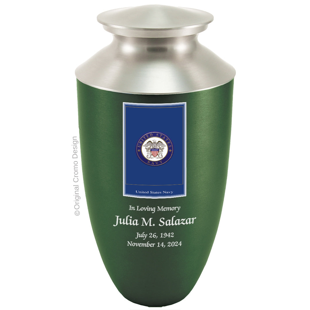Cromo 1916 Monterey Green - Navy Series Emblem