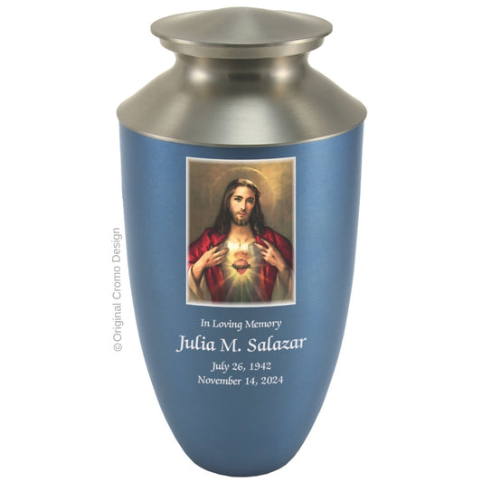 The Cromo 1916 Monterey Blue - Sacred Heart of Jesus