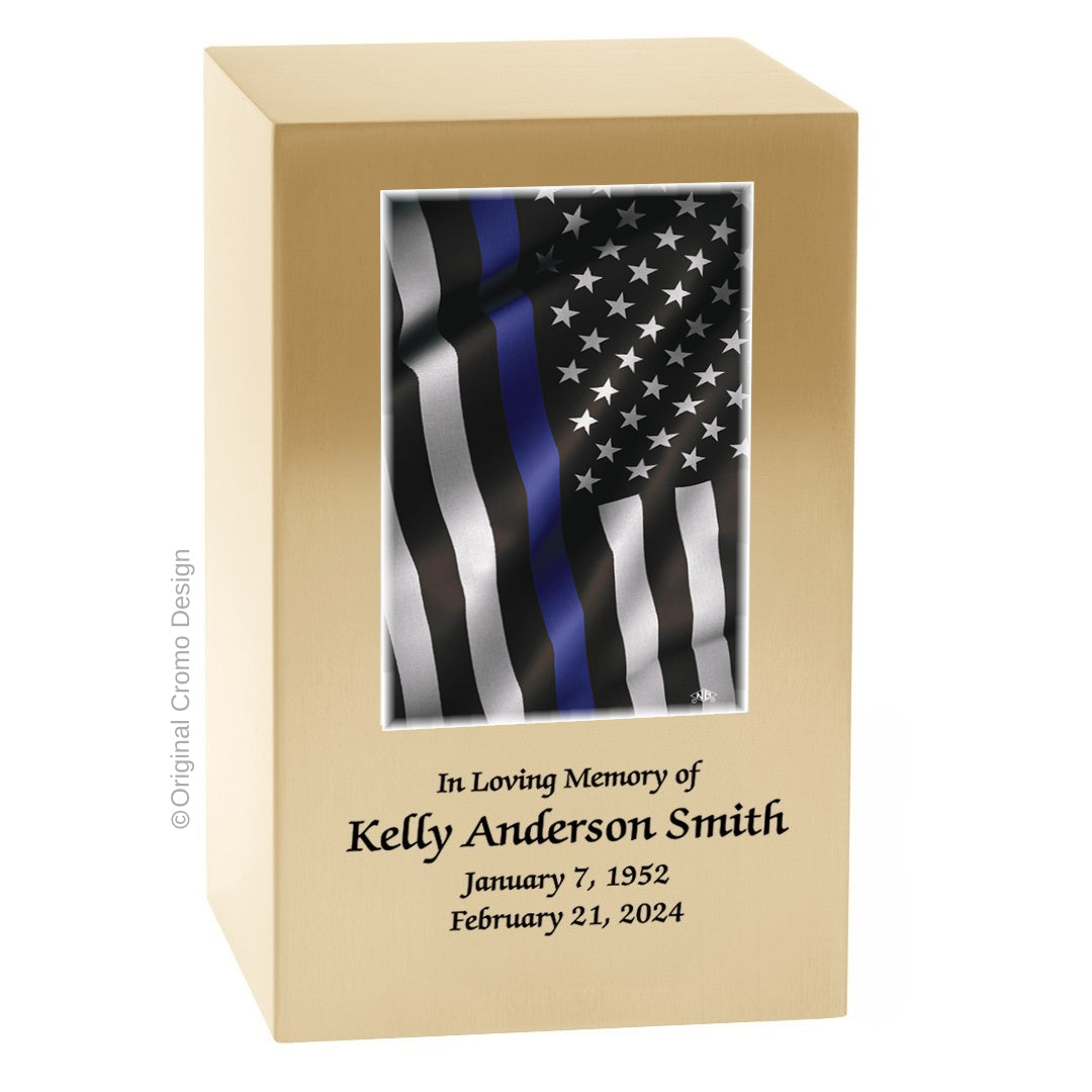 Cromo 1934 Beaumont Bronze - Thin Blue Line Flag