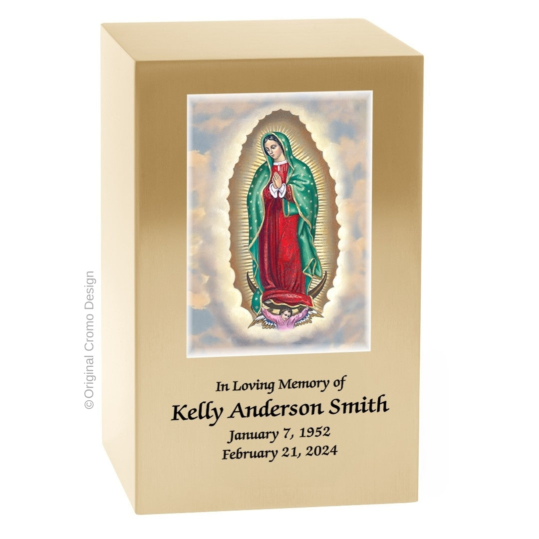 The Cromo 1934 Beaumont Bronze - Our Lady of Guadalupe English